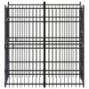 Outdoor Dog Kennel Steel 19.8 ft¬≤